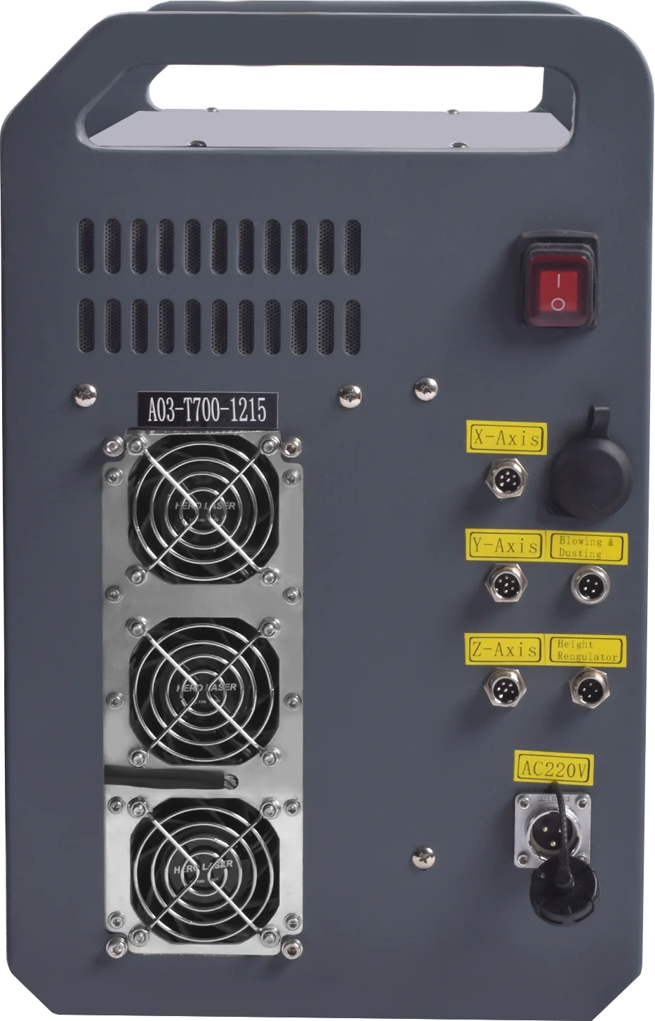 700W Compact Desktop Air-Cooled 3-Axis Industrial Laser Metal Cutting Machine for All Metal DIY Cutting Marking WIFI Connection