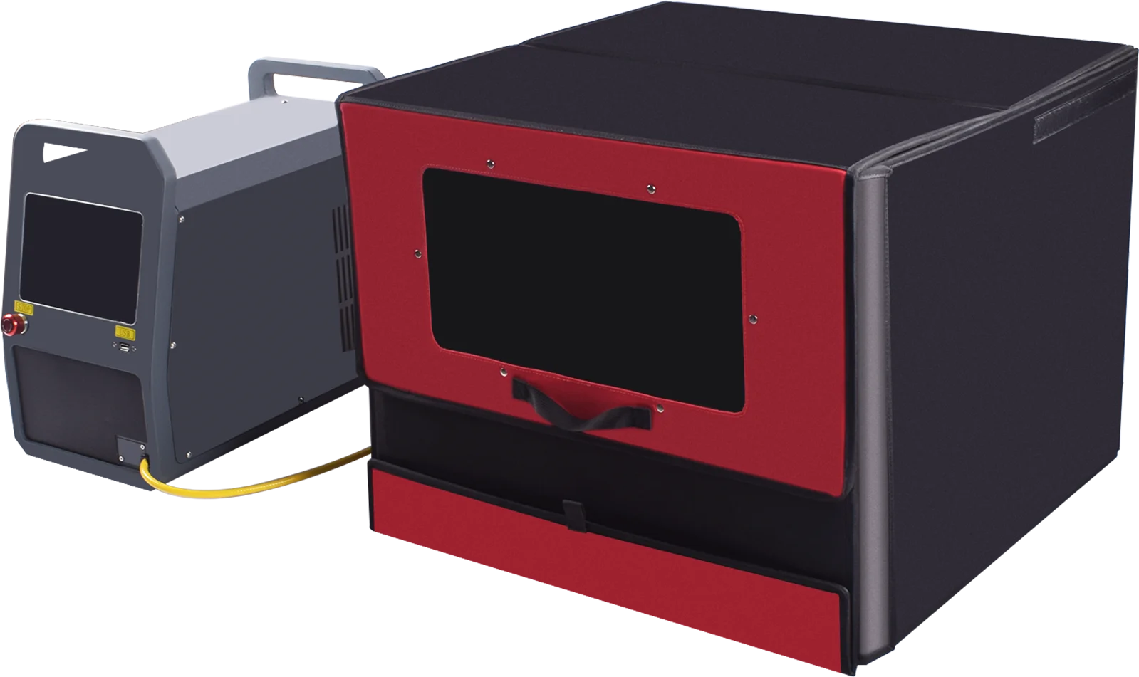 700W Compact Desktop Air-Cooled 3-Axis Industrial Laser Metal Cutting Machine for All Metal DIY Cutting Marking WIFI Connection