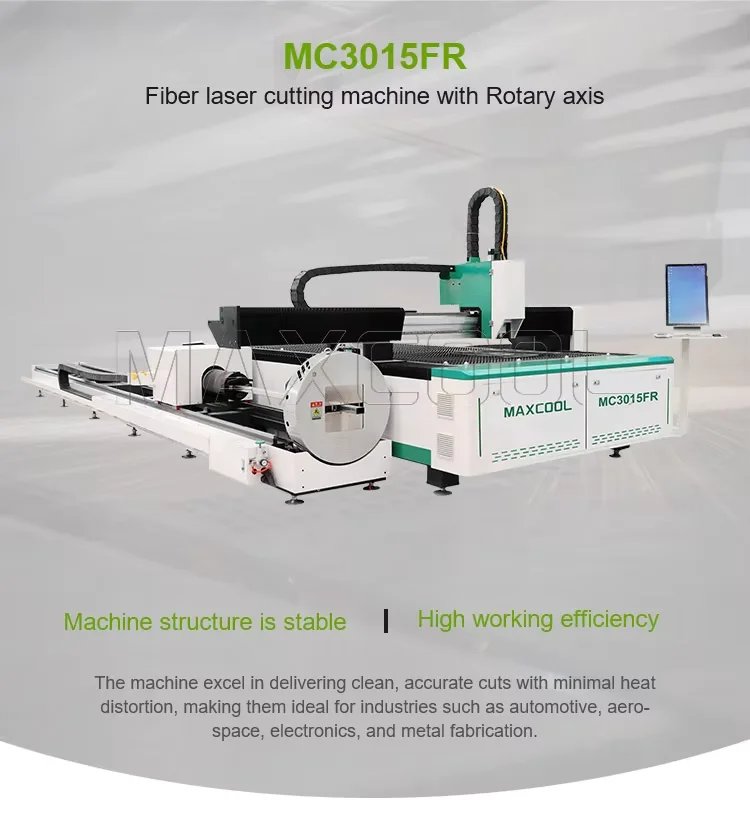 Industrial 3000W 2kw 6kw CNC Mild Carbon Stainless Steel Iron Aluminum Copper Sheet Metal Automatic 3015 Fiber Laser Cutter