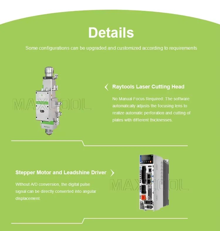 Industrial 3000W 2kw 6kw CNC Mild Carbon Stainless Steel Iron Aluminum Copper Sheet Metal Automatic 3015 Fiber Laser Cutter