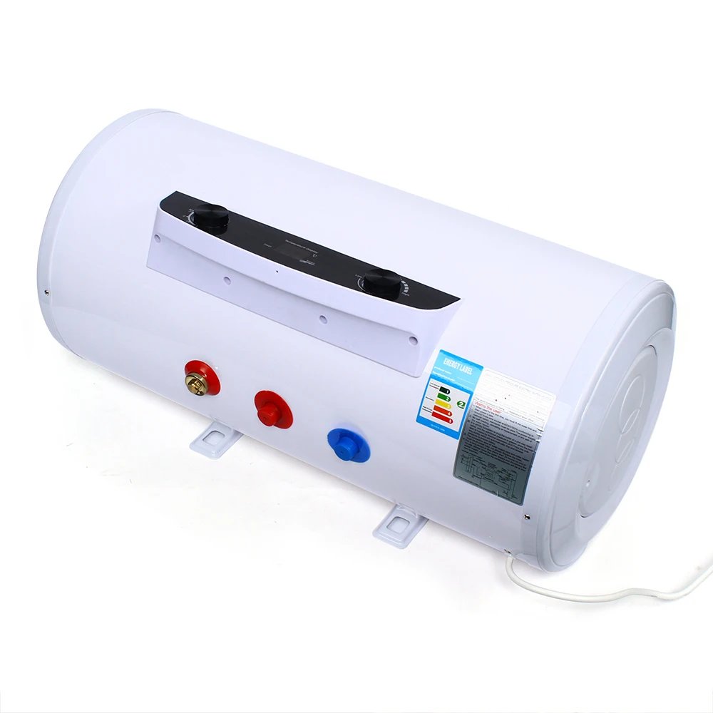 Digital Display Electric Water Heater 110V Horizontal Wall Mounted Instant Hot Water Heater for Kitchen Bathroom Sink