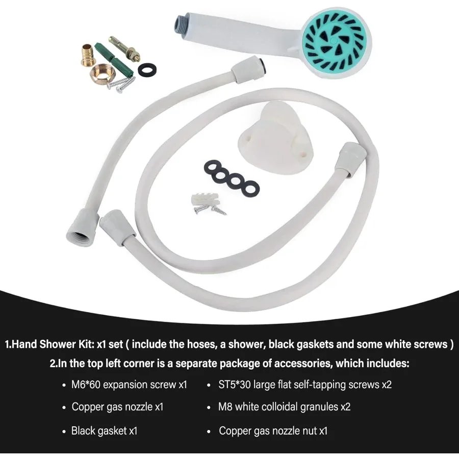 10L 2.6 GPM LPG Gas Propane Instant Tankless Hot Water Heater 61000 BTU for Home Kitchen Bathroom Outdoor Camping Portable Heat