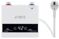 ATWFS Instant Water Heater 220V 4600W Portable Electric Heaters for Bathroom Hot Water Shower and Home Kitchen Heating