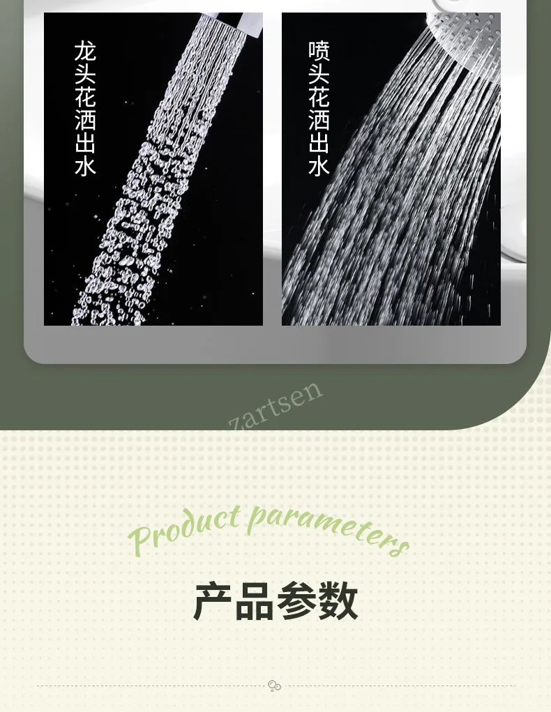 Instant Tankless Electric Hot Water Heater Faucet Kitchen Instant Heating Tap Water Heater with LED