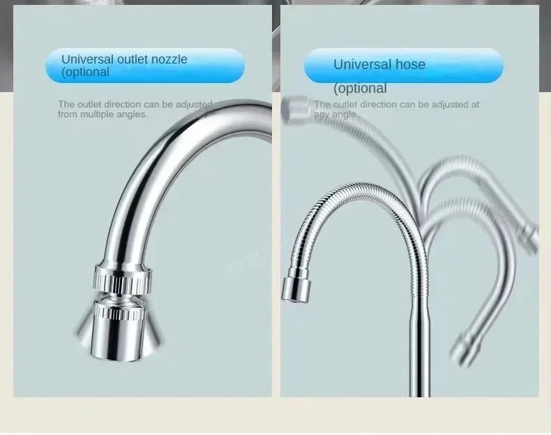 Instant Tankless Mini Electric Hot Water Heater Faucet Kitchen Instant Heating Tap Water Heater with LED Water Tap 3000W