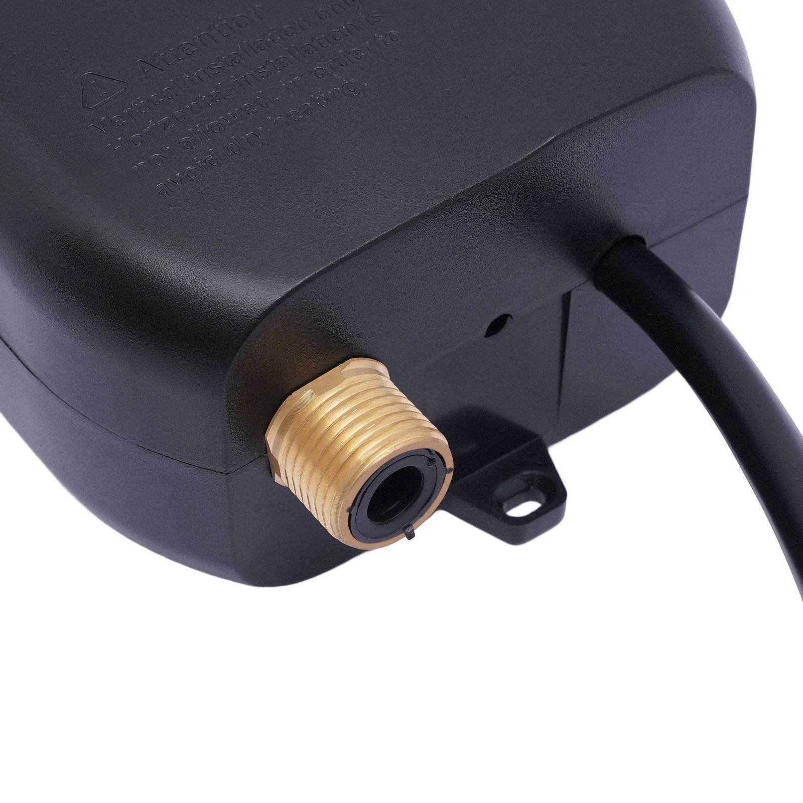 Tankless Water Heater 110V 3000W Electric Instant Water Heating Machine Kitchen Water Boiler Hot Water Black