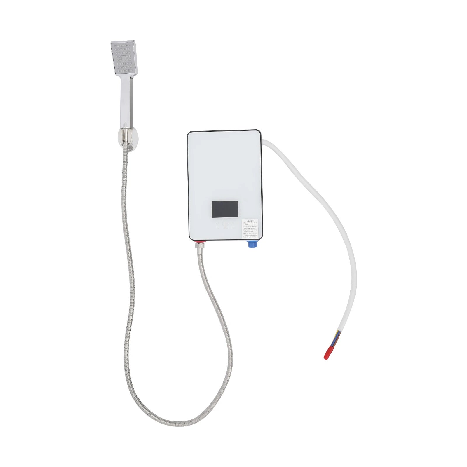 4500W 110V Water Heater, Touch Screen Electric Water Heater, Instantaneous Water Heater  On Demand Bath Shower