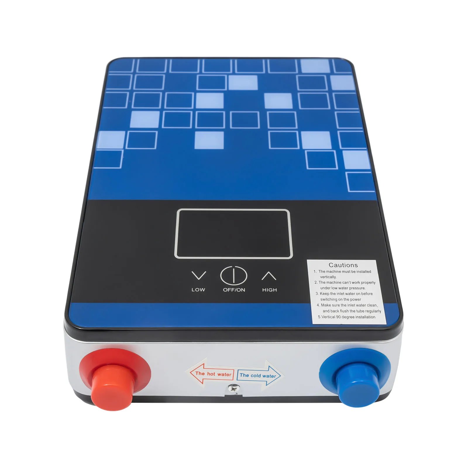 4500W/6500W Instant Water Heater Hot Shower Set Wall-mounted LED Display Tankless Water Heater Water Boiler Constant Hot Water