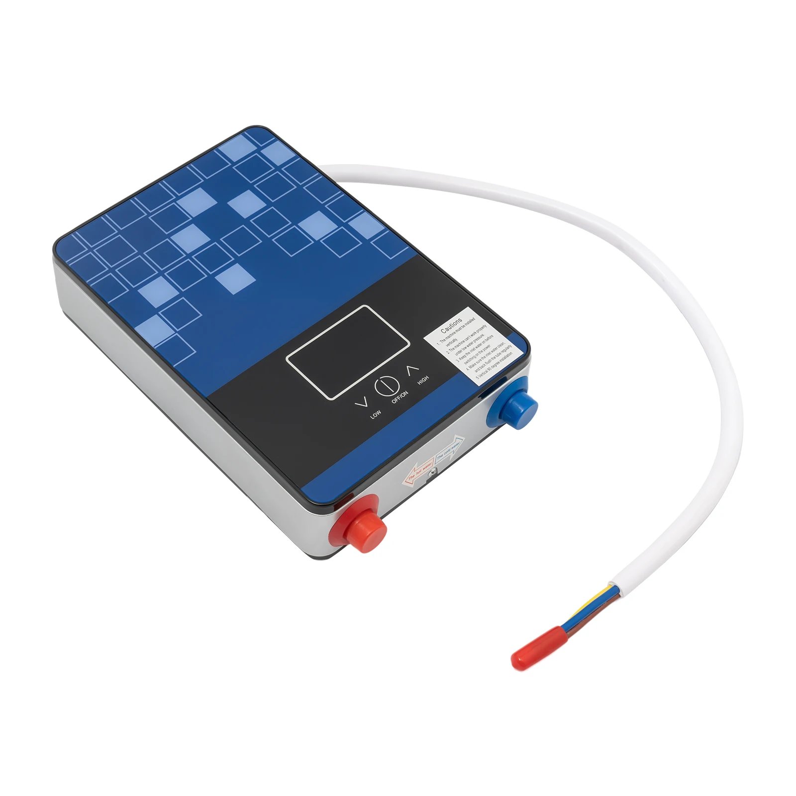 4500W/6500W Instant Water Heater Hot Shower Set Wall-mounted LED Display Tankless Water Heater Water Boiler Constant Hot Water