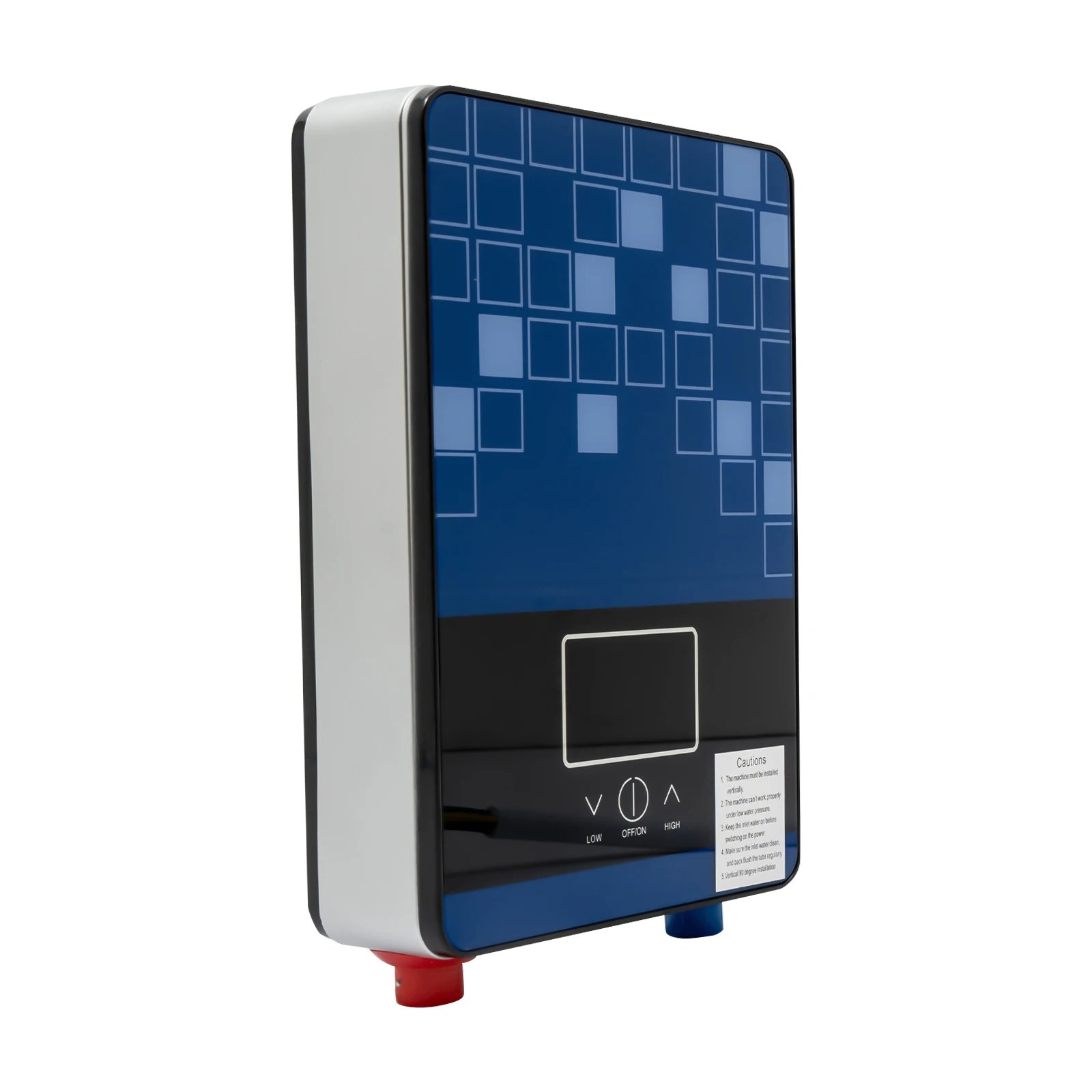 4500W/6500W Instant Water Heater Hot Shower Set Wall-mounted LED Display Tankless Water Heater Water Boiler Constant Hot Water