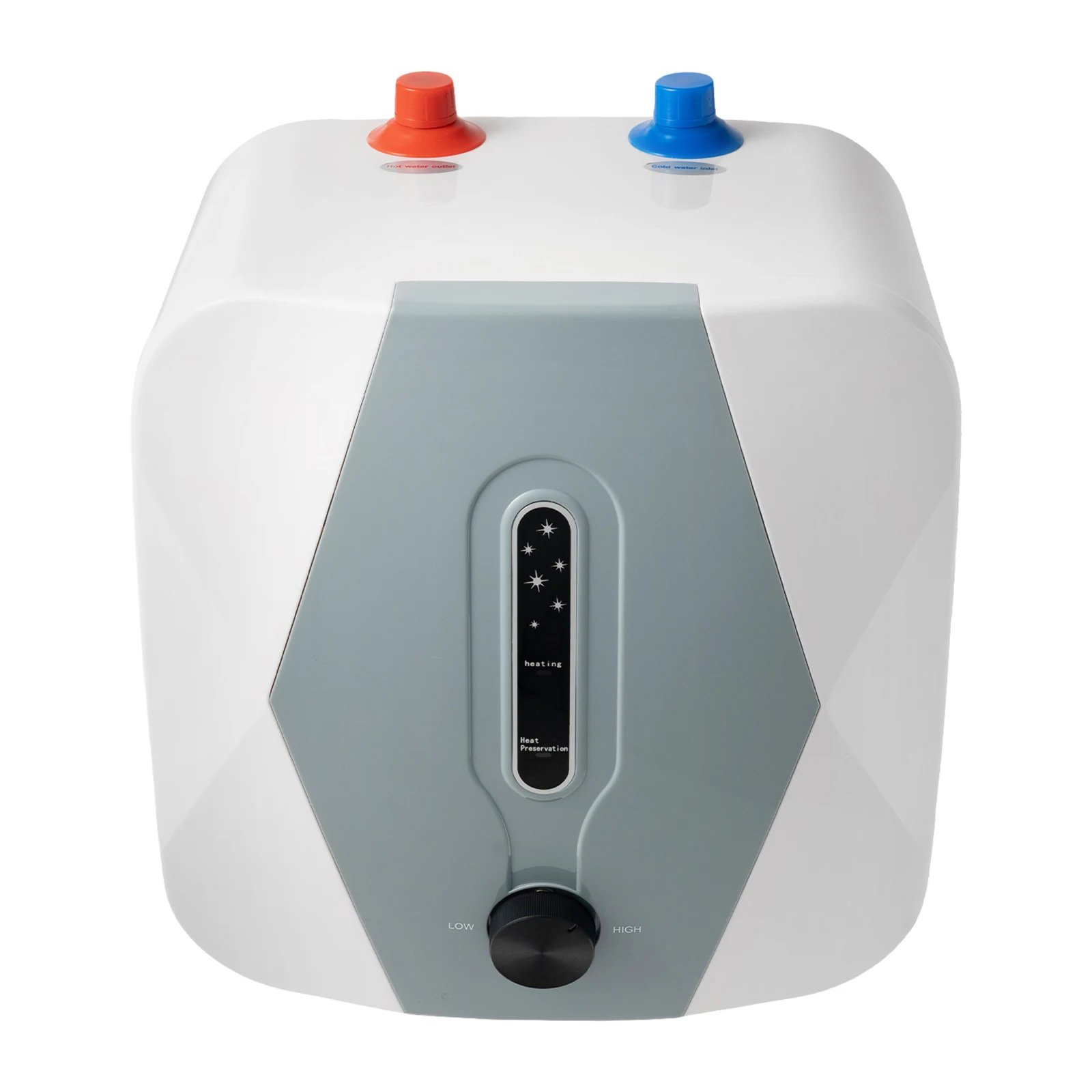 Electric Water Heater 8L/2.11 Gallon Upper Water Onlet Hot Water Heater 1500W Wall-Mounted/Under Sink Mini Water Heaters