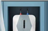 Electric Water Heater 8L/2.11 Gallon Upper Water Onlet Hot Water Heater 1500W Wall-Mounted/Under Sink Mini Water Heaters