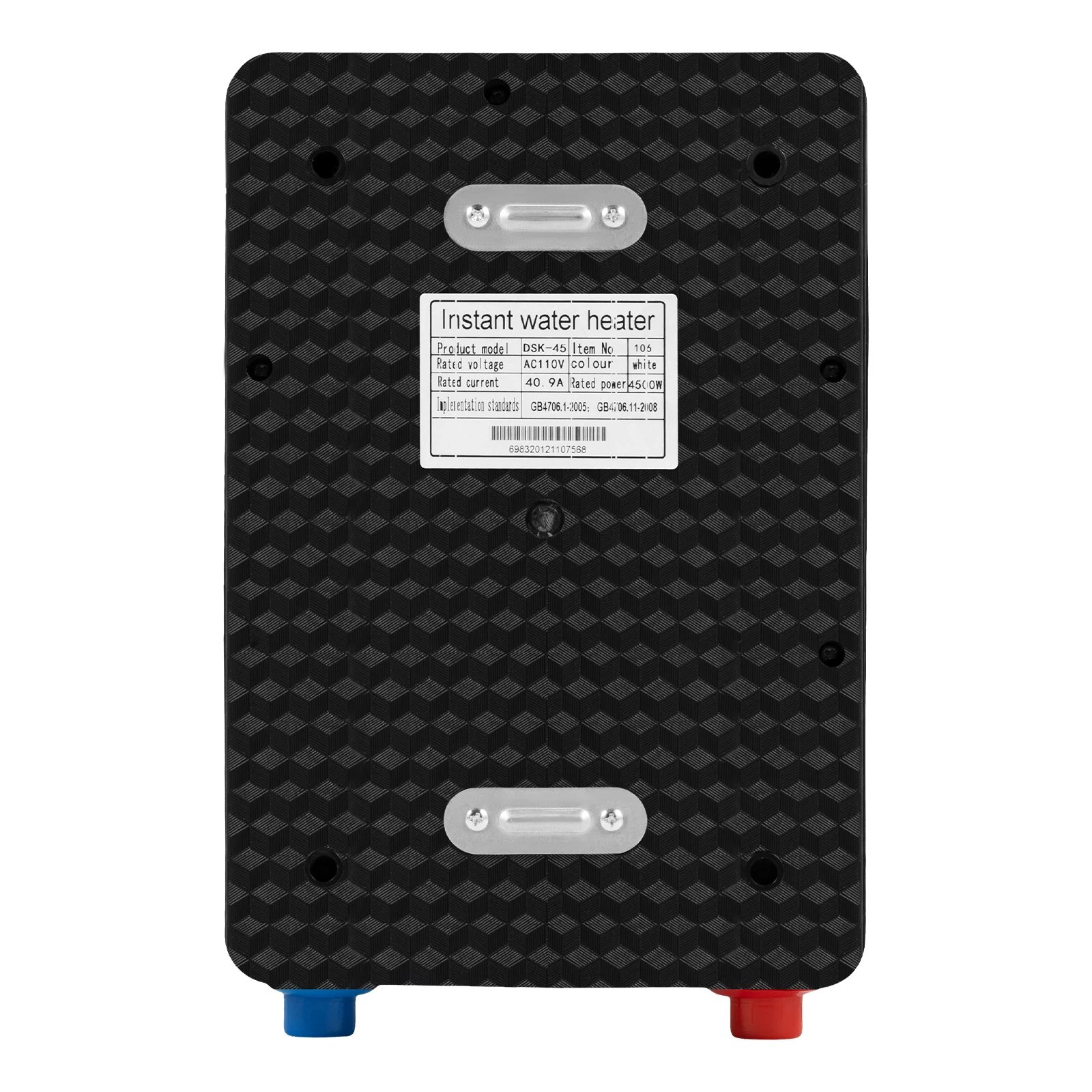 4500W Instant Water Heaters LED Screen Hot Water Heater with Shower Head and Bracket Water Heater Bath Shower Kit