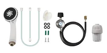 VEVOR 6L 8L 10L 12L 16L 18L LPG Portable Instand Water Heater Propane Gas LPG Wall-Mounted Tankless Water Heater Digital Display