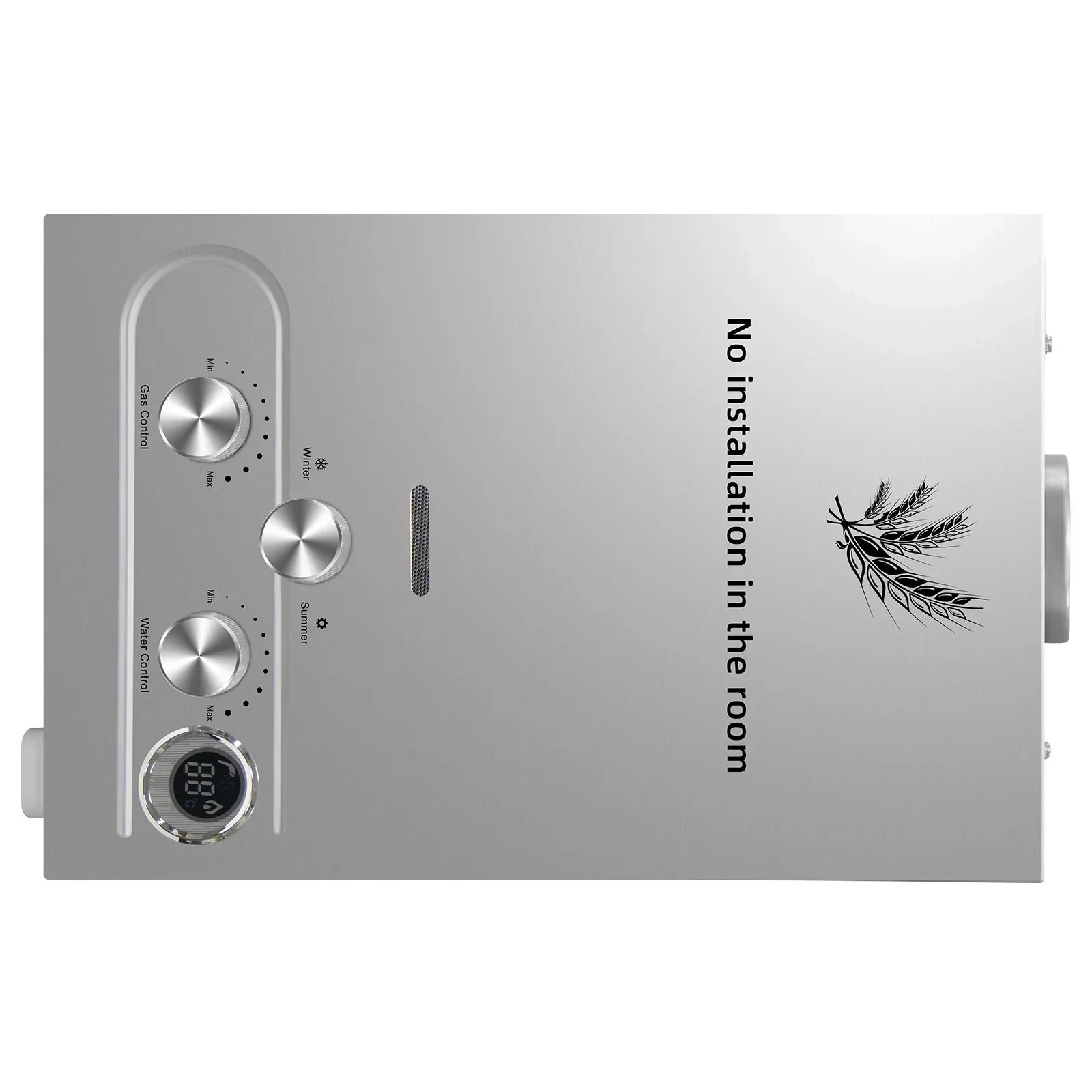 Sihao LPG Water Heater 6L 8L 10L 12L 16L 18L LPG Portable Instant Liquefied Petroleum Gas Water Heater Tankless Boiler Kit