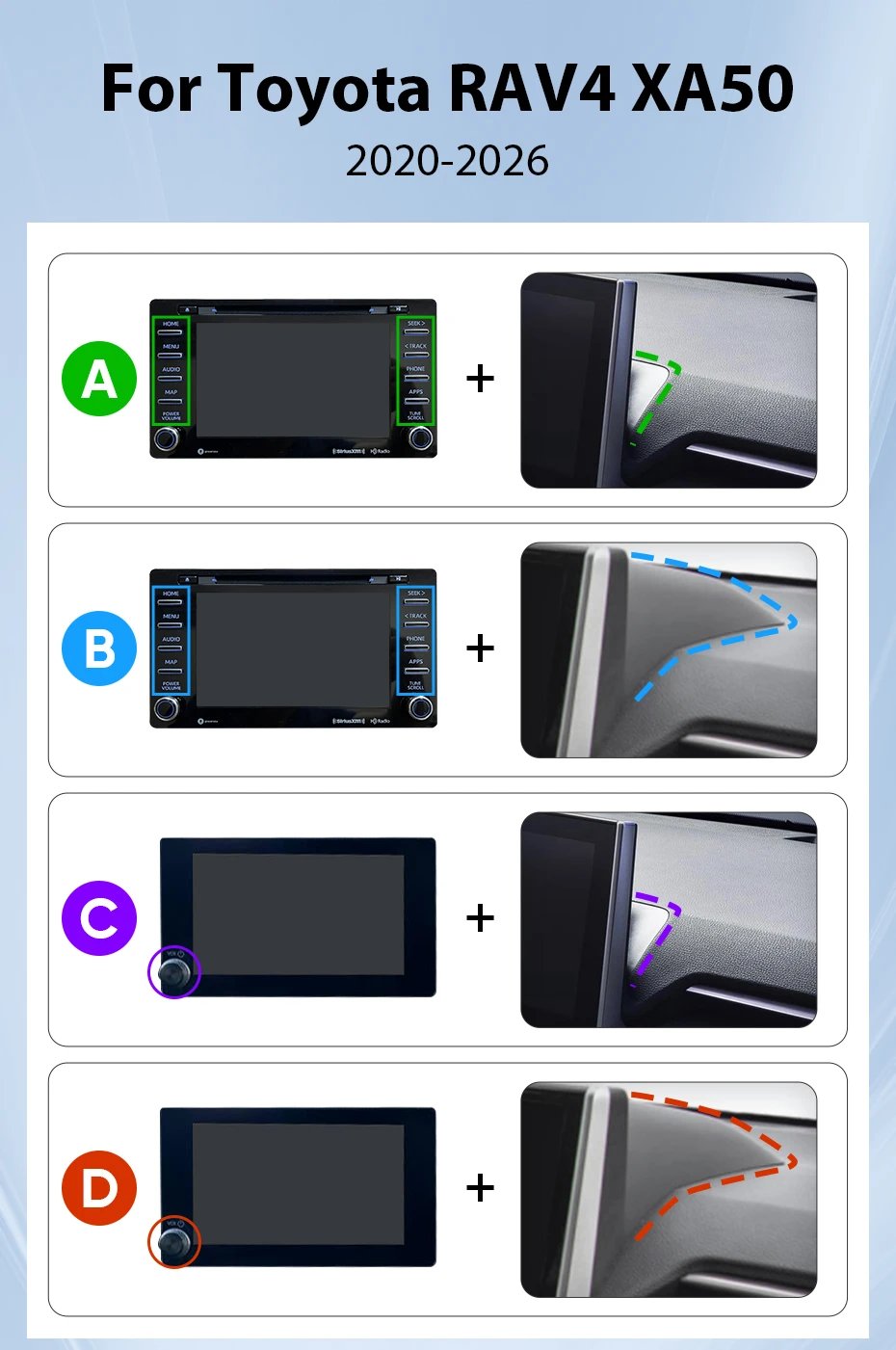 Ainavi 13.1 inch Car Radio For Toyota RAV4 2020 2021 2023 2025 2026 XA50 Car Multimedia Wireless CarPlay Android Auto HDMI 2K Ainavi 13.1 inch Car Radio For Toyota RAV4 2020 2021 2023 2025 2026 XA50 Car Multimedia Wireless CarPlay Android Auto HDMI 2K