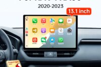 Ainavi 13.1 inch Car Radio For Toyota RAV4 2020 2021 2023 2025 2026 XA50 Car Multimedia Wireless CarPlay Android Auto HDMI 2K