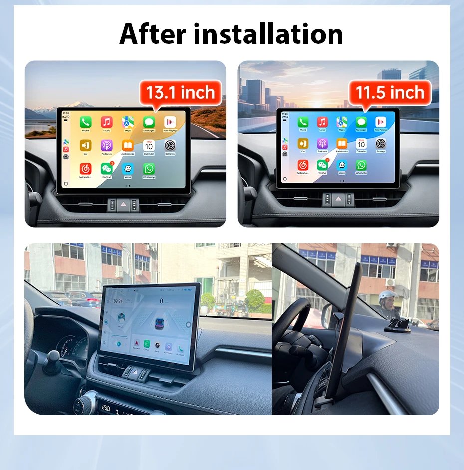 Ainavi 13.1 inch Car Radio For Toyota RAV4 2020 2021 2023 2025 2026 XA50 Car Multimedia Wireless CarPlay Android Auto HDMI 2K Ainavi 13.1 inch Car Radio For Toyota RAV4 2020 2021 2023 2025 2026 XA50 Car Multimedia Wireless CarPlay Android Auto HDMI 2K