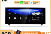 Nunoo Android 14 Wireless Carplay Auto Radio For Lexus IS RC 200 250 300 350 200t 300h Multimedia Player Navigation GPS DSP