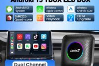 CarlinKit Android 13 Tv Box CarPlay Android Auto TBox Ambient Wireless Adapter Android Auto For Netfilx Youtube IPTV Spotify GPS