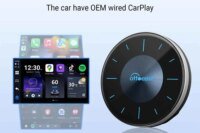 OTTOCAST P3 OttoAibox CarPlay AI Box Wireless Android Auto Smart TV Box Car Accessories for Benz Audi Kia Hyundai VW Toyota 2024