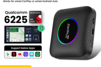 Carlinkit Android 13 Tv Box 6225 LED Wireless Android Auto CarPlay Wireless Adapter Support Youtube Netfilx IPTV Spotify GPS
