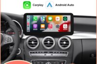 Wireless CarPlay Android Auto Multimedia Screen for Mercedes-Benz C Class W205 GLC V Class W447 A W176 CLA GLA 2015-2018 NTG5.0