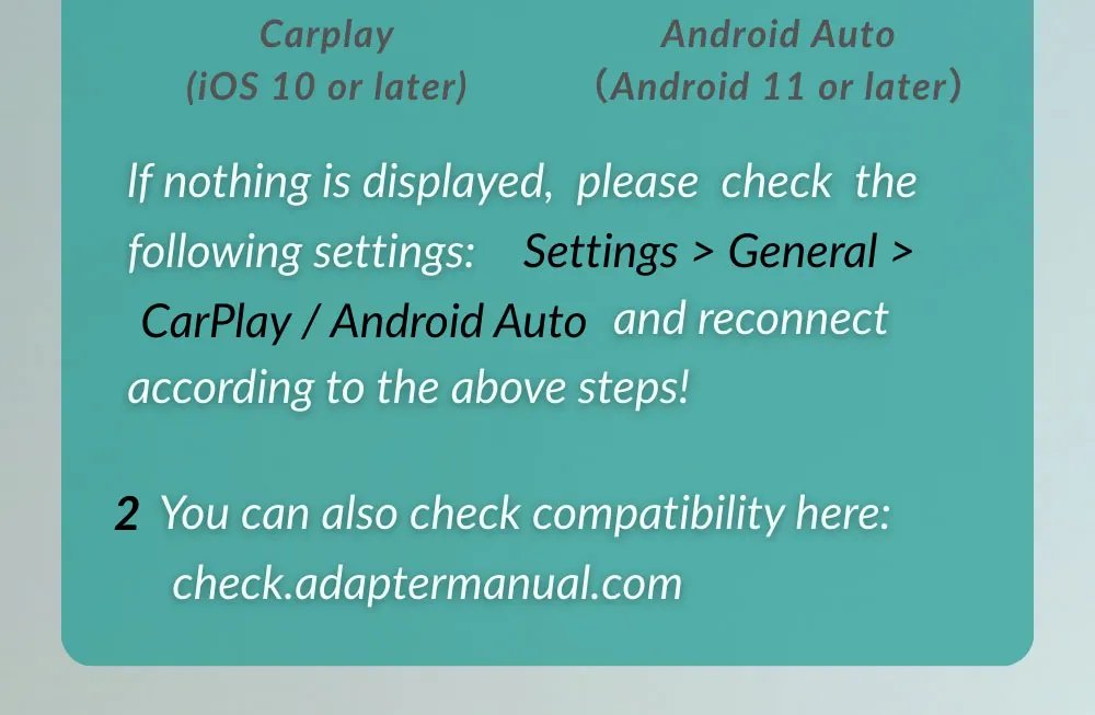 Ottocast Play2video Pro AI Box Wireless Carplay Android Auto Adapter Netflix Dongle Video Playback 1080p Screen Mirror for Audi