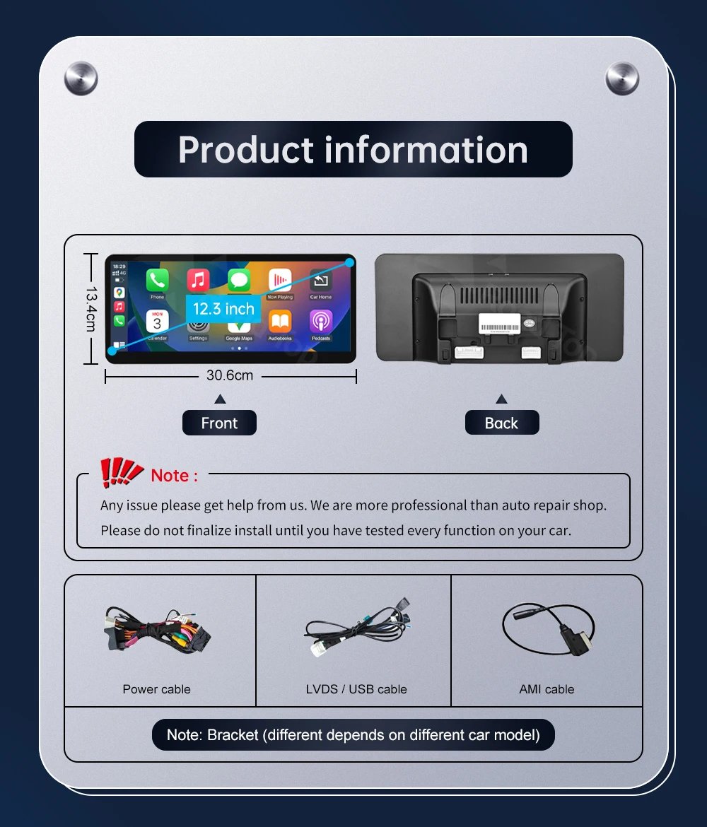 CN 10.25 12.3''Multimedia Display For Benz GLK 2013-2015 NTG4.5 LHD Touch Screen Wireless Carplay Navigation Android Auto CN 10.25 12.3''Multimedia Display For Benz GLK 2013-2015 NTG4.5 LHD Touch Screen Wireless Carplay Navigation Android Auto