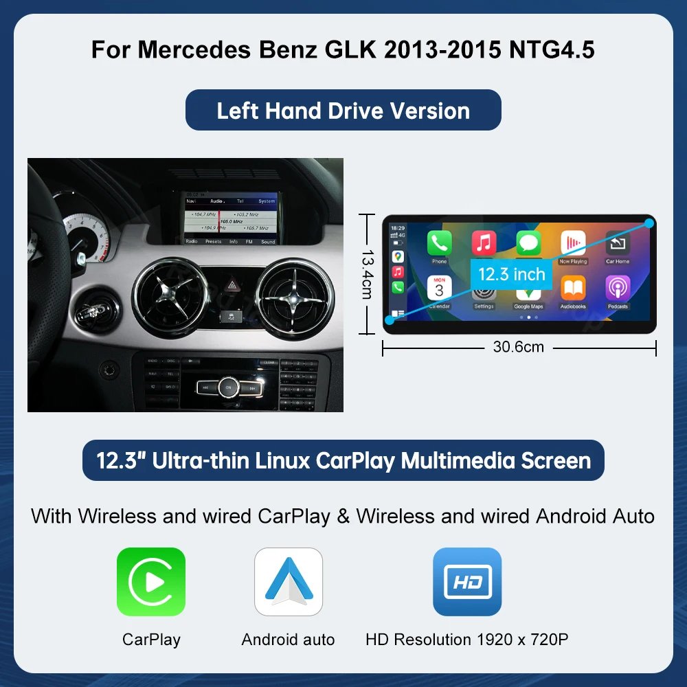 12.3 inch LHD
