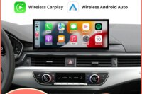 12.3'' Linux Screen Wireless CarPlay Car Multimedia Display For Audi A4 A5 2016-2019 with Android Auto Airplay Autolink Function