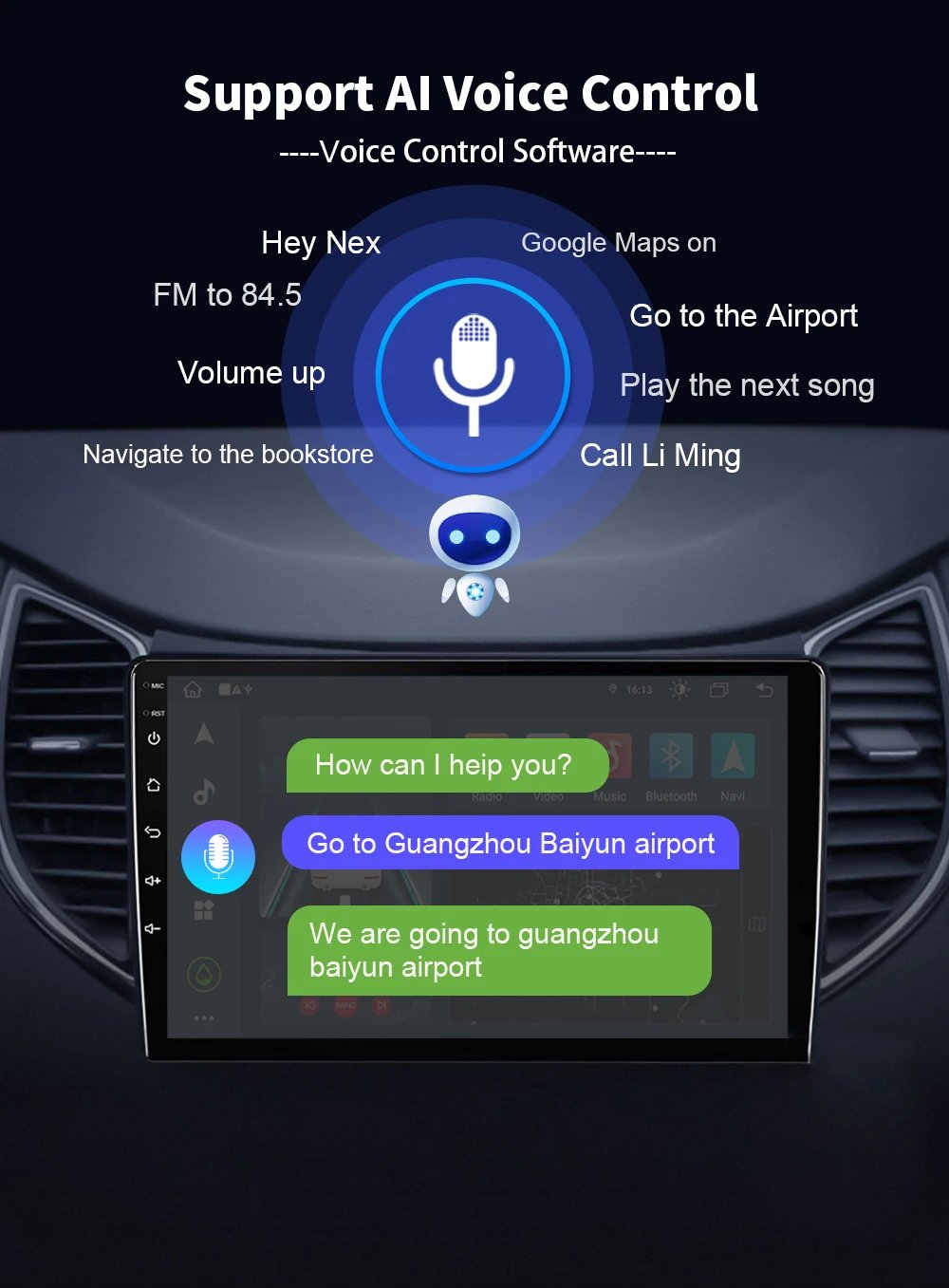 Android 15 Carplay Auto For Ford Figo 2015 2016 2017 2018 Car Radio 4G WIFI Player Multimedia srereo Navigation Video 360 Camera