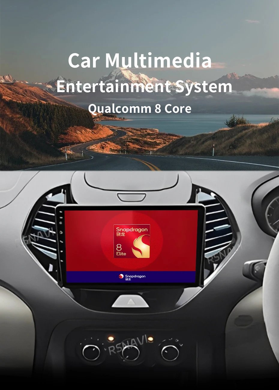 Android 15 Carplay Auto For Ford Figo 2015 2016 2017 2018 Car Radio 4G WIFI Player Multimedia srereo Navigation Video 360 Camera