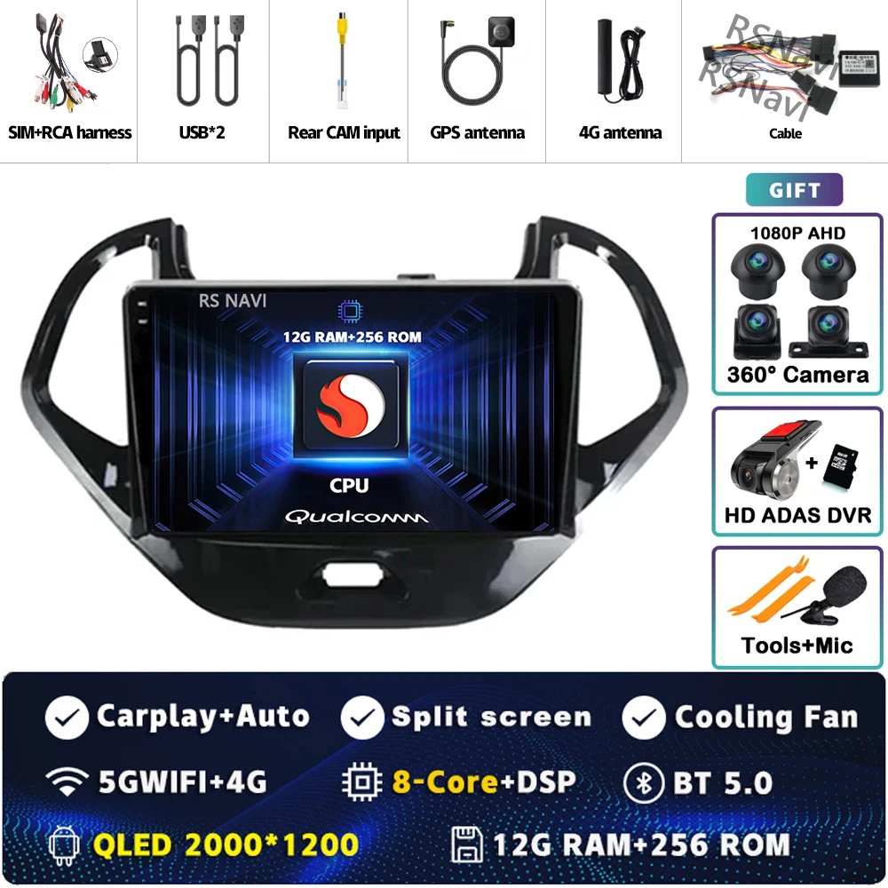 2K 12G-256G 360 DVR