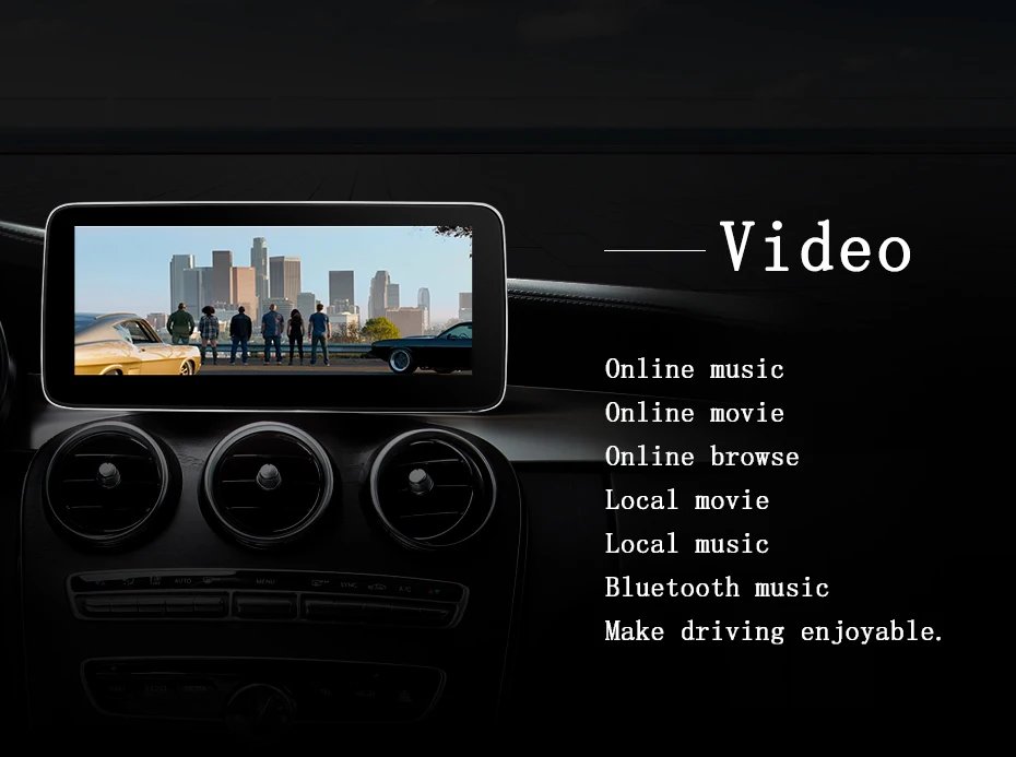 STWEI 2024 New Car Multimedia Wireless Android AUTO CarPlay 12.3inch Screen For Mercedes Benz C Class GLC W205 S205 Players STWEI 2024 New Car Multimedia Wireless Android AUTO CarPlay 12.3inch Screen For Mercedes Benz C Class GLC W205 S205 Players