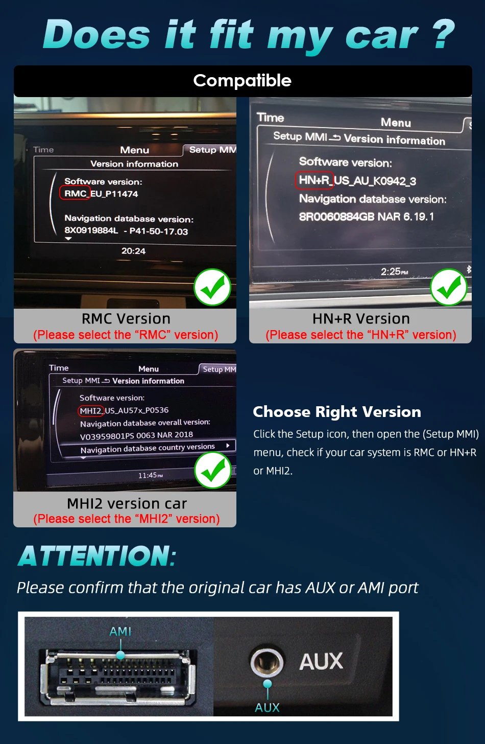 Android 14 Carplay Car Multimedia Player For Audi A6 C7 A7 2012~2018 Touch Screen 4G Music Stereo GPS Navi 8+256GB Auto Radio Android 14 Carplay Car Multimedia Player For Audi A6 C7 A7 2012~2018 Touch Screen 4G Music Stereo GPS Navi 8+256GB Auto Radio