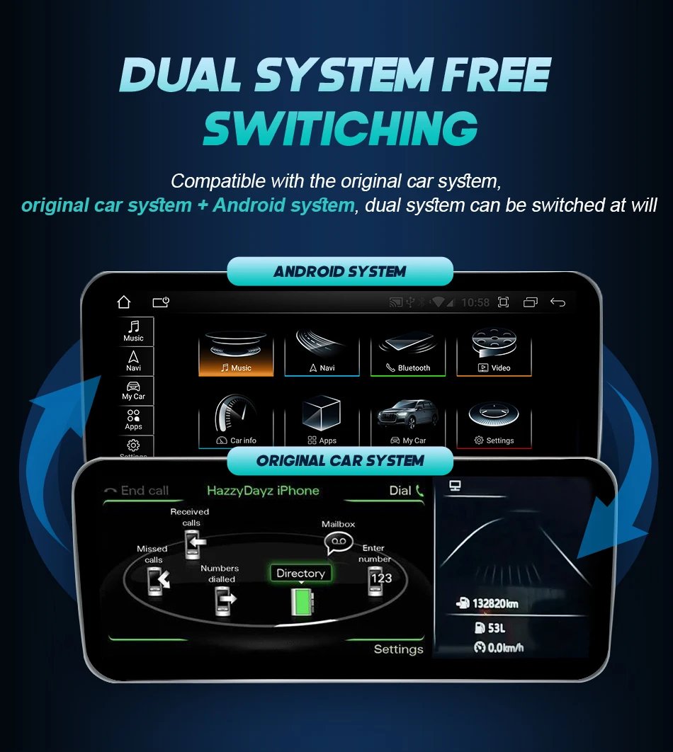 Android 14 Carplay Car Multimedia Player For Audi A6 C7 A7 2012~2018 Touch Screen 4G Music Stereo GPS Navi 8+256GB Auto Radio Android 14 Carplay Car Multimedia Player For Audi A6 C7 A7 2012~2018 Touch Screen 4G Music Stereo GPS Navi 8+256GB Auto Radio
