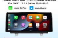 Wireless CarPlay Android Auto Multimedia Display Touch Screen For BMW 1 2 3 4 Series F20 F21 F22 F30 F31 F32 F33 1920x720
