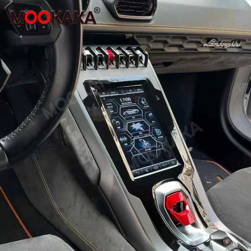 Android Auto GPS Navi Car Radio For Lamborghini Huracan 2014-2018 Stereo Multimedia Player 10.4