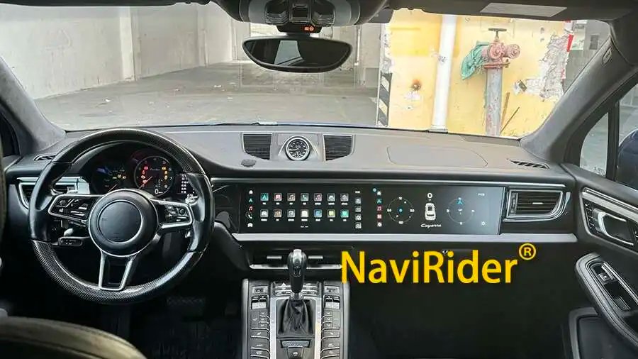 12.3inch Dual Screen Android Car Radio For Porsche Macan 2011-2017 Multimedia Video Player GPS 4G WiFi Carplay Auto Navigation