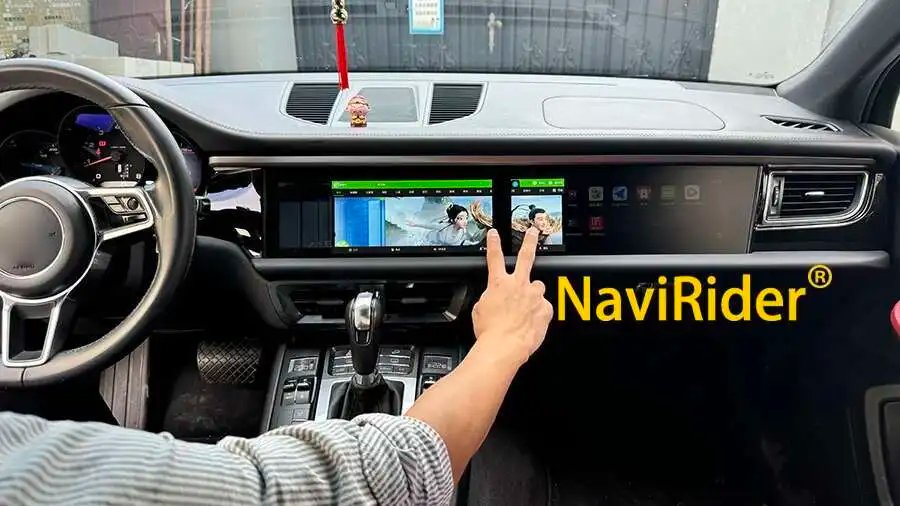 12.3inch Dual Screen Android Car Radio For Porsche Macan 2011-2017 Multimedia Video Player GPS 4G WiFi Carplay Auto Navigation