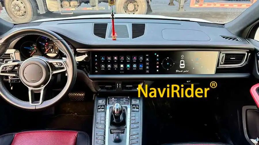 12.3inch Dual Screen Android Car Radio For Porsche Macan 2011-2017 Multimedia Video Player GPS 4G WiFi Carplay Auto Navigation