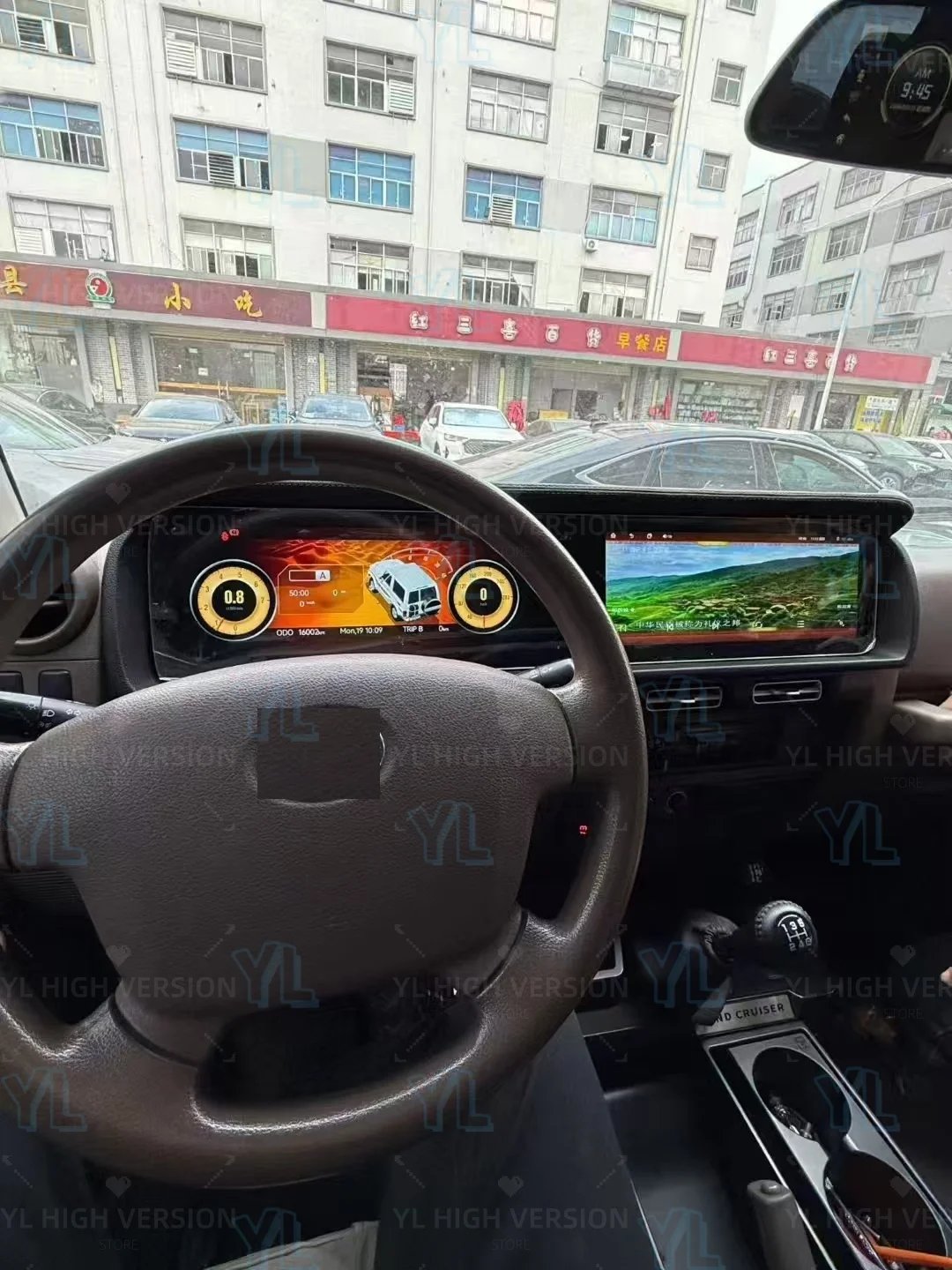 S Android Auto Carplay For Toyota FJ Cruiser 2007-2022 Car Radio Digital Cluster Dual Screen GPS Navi  Head Unit DSP Bluetooth