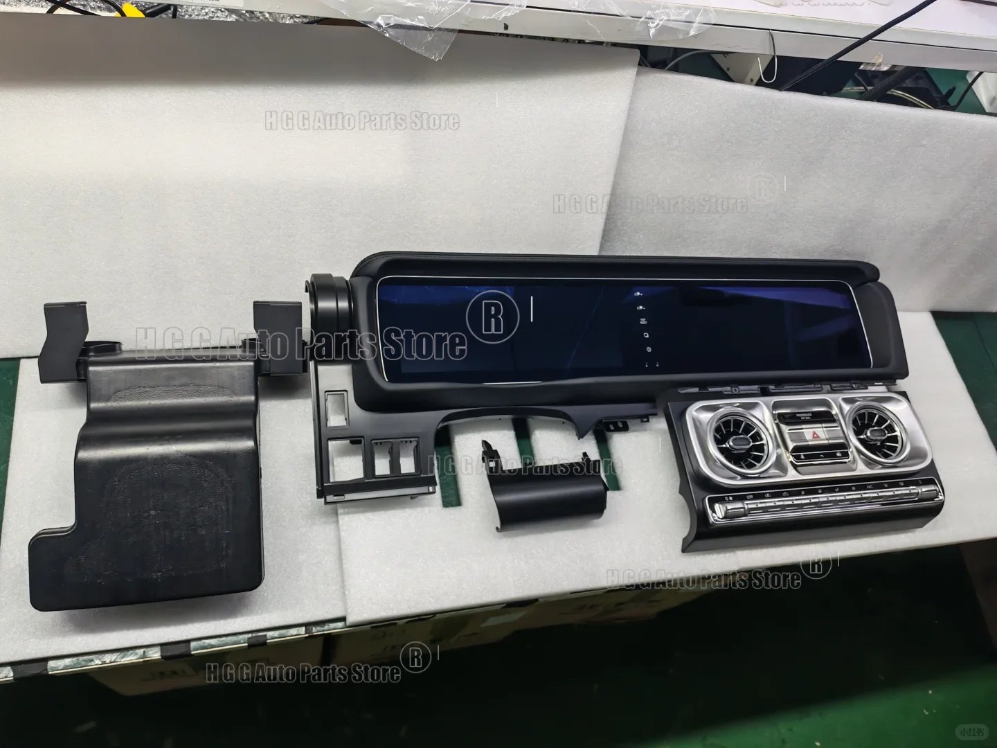 12.3'' HD Dual Screen Car Radio For Toyota Land Crulser FJ 2007-2022 Car Multimedia Video Player GPS Navigation Carplay Unit DSP