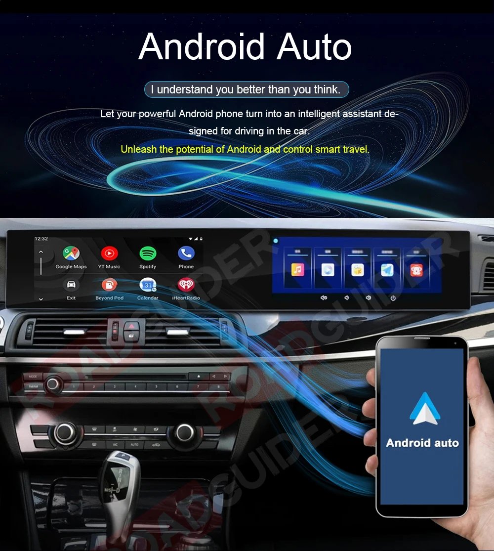 Over-large Dual Screen For BMW X5 X6 F15 F16 2014-2017 NBT Series Android Car Radio Multimedia Player Carplay Navigation GPS
