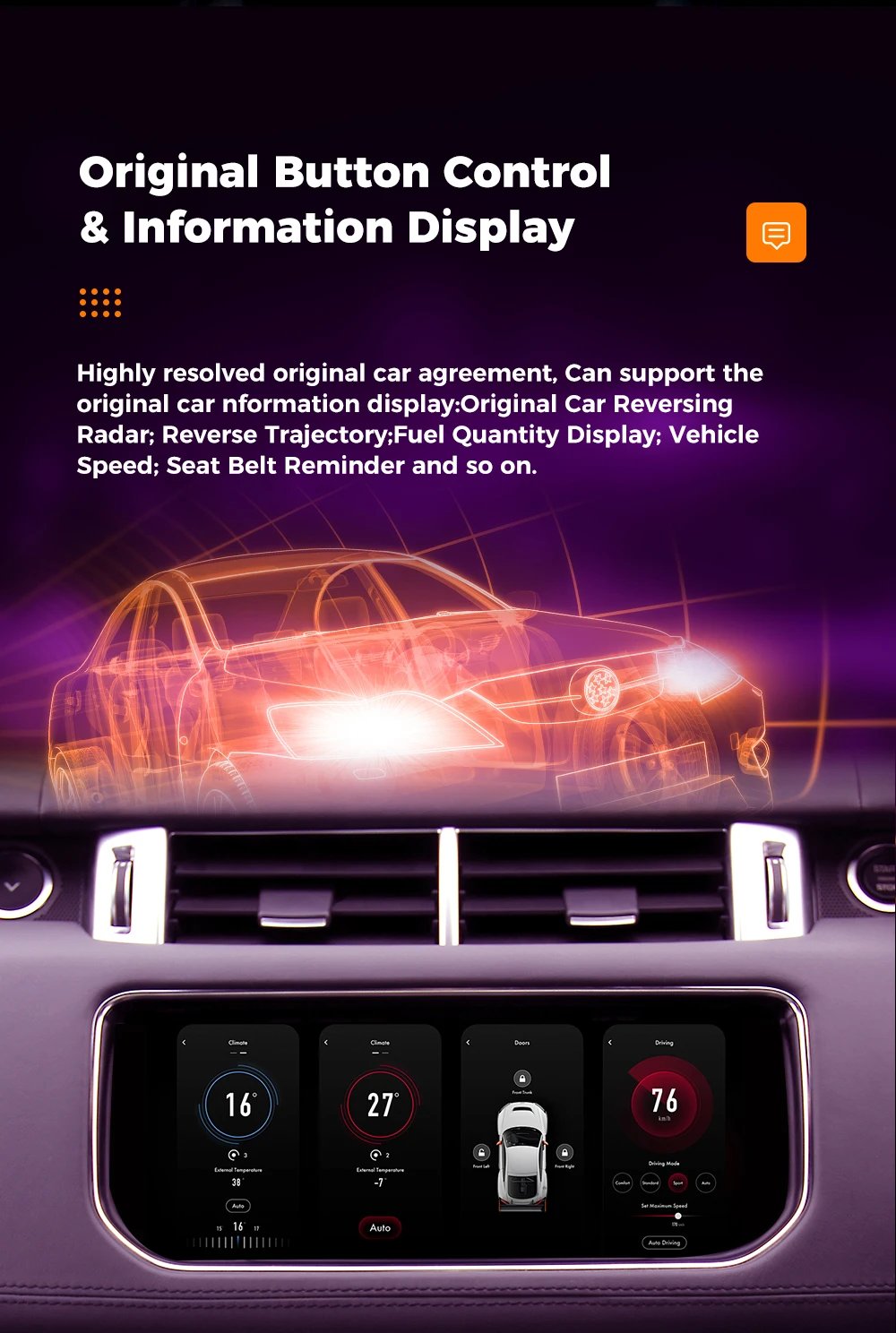 24.6inch Dual ScreenAndroid Car Radio For JEEP Wrangler JL 2018-2022 Gladiator Multimedia Video Player GPS Navigation 4G Carplay