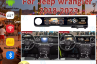 CarPlay Android 13 Auto Car Radio For Jeep Wrangler JL 2018 2019 2020 2021 2022 2023 Gladiator Dual Screen Digital Dash Headunit