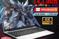 New 14.1 Inch Laptop Intel Core i9 10980HK Windows 11 Pro 16GB 2TB Gaming Notebook Computer PC Gamer Office Ultra Slim Laptops