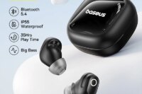 Baseus Bass BD1 Wireless Earphones Bluetooth 5.4 Mini Bean Earbuds 38H Playtime IP55 Waterproof Sports Headphones