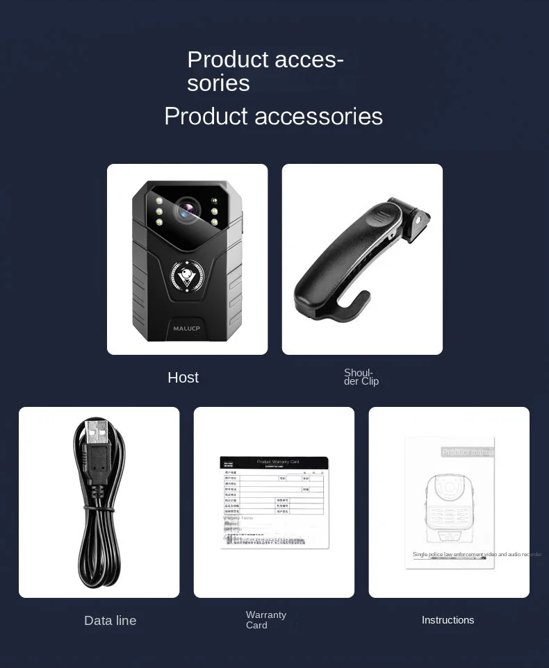 4K 2k AR Small Digtal Body Camera Waterproof 1080P Cam Infrared Night Vision Chest Video Law Enforcement Voice Recorder Bodycam
